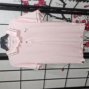Puma Pink Polo Shirt‎ Size Small NWT